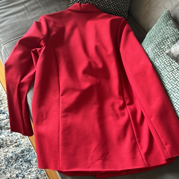 Show me your MuMu red jacket NWT size medium, lined - Picture 6 of 6